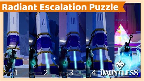 It's literally the hunt pass strategy. . Radiant escalation puzzle